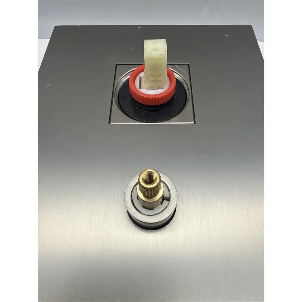Drettyer Solid Brass Shower Valve With Diverter 3 Way Outlet Brushed Nickel READ
